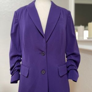 Michael Kors  purple blazer.